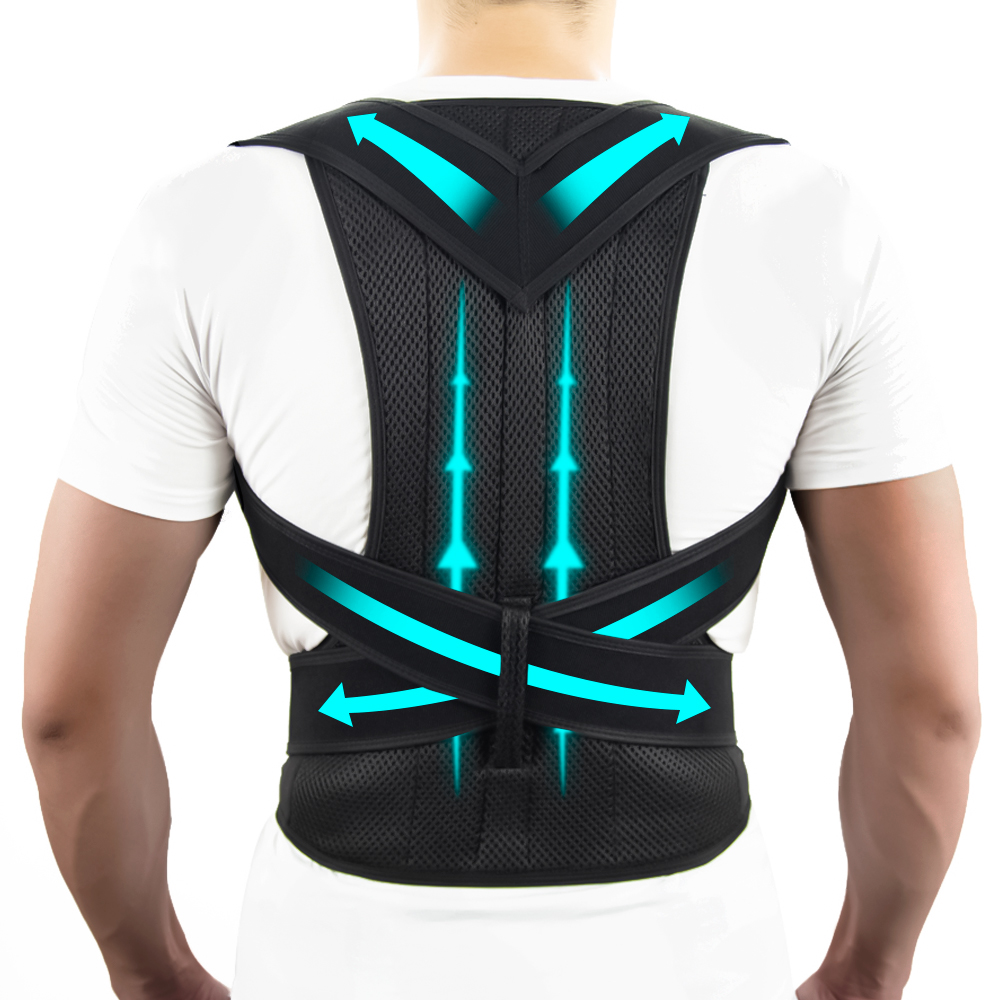 Posture Corrector Back Brace - Penyangga Punggung untuk Wanita dan Pria,