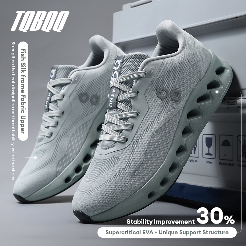 Balance Cushion Disc - Sepatu Lari Ringan Pria Sepatu Jaring