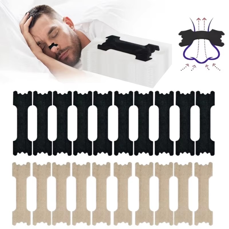 Health & Wellness Therapy Center - 10-100pcs Strip Anti-Dengkur Memudahkan Pernapasan Membantu