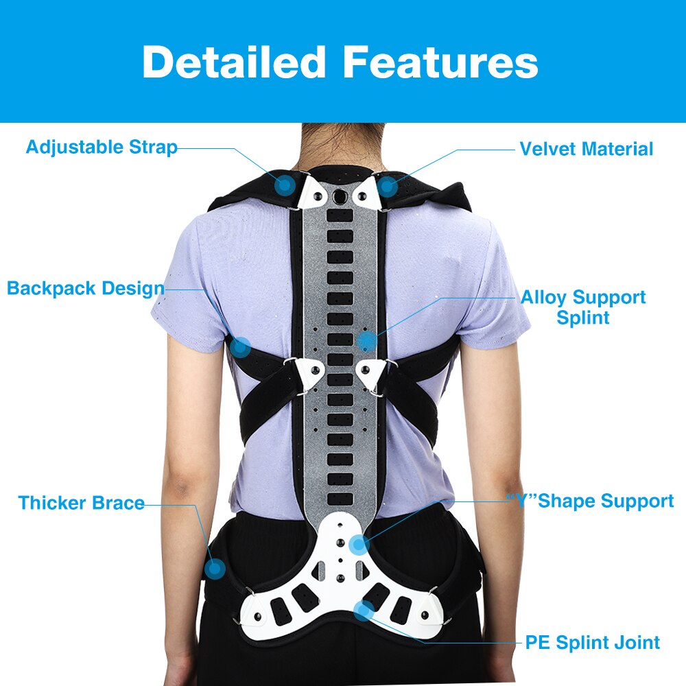 Penyangga Postur Tulang Belaka - Posture Corrector Back Brace ulasan dan harga