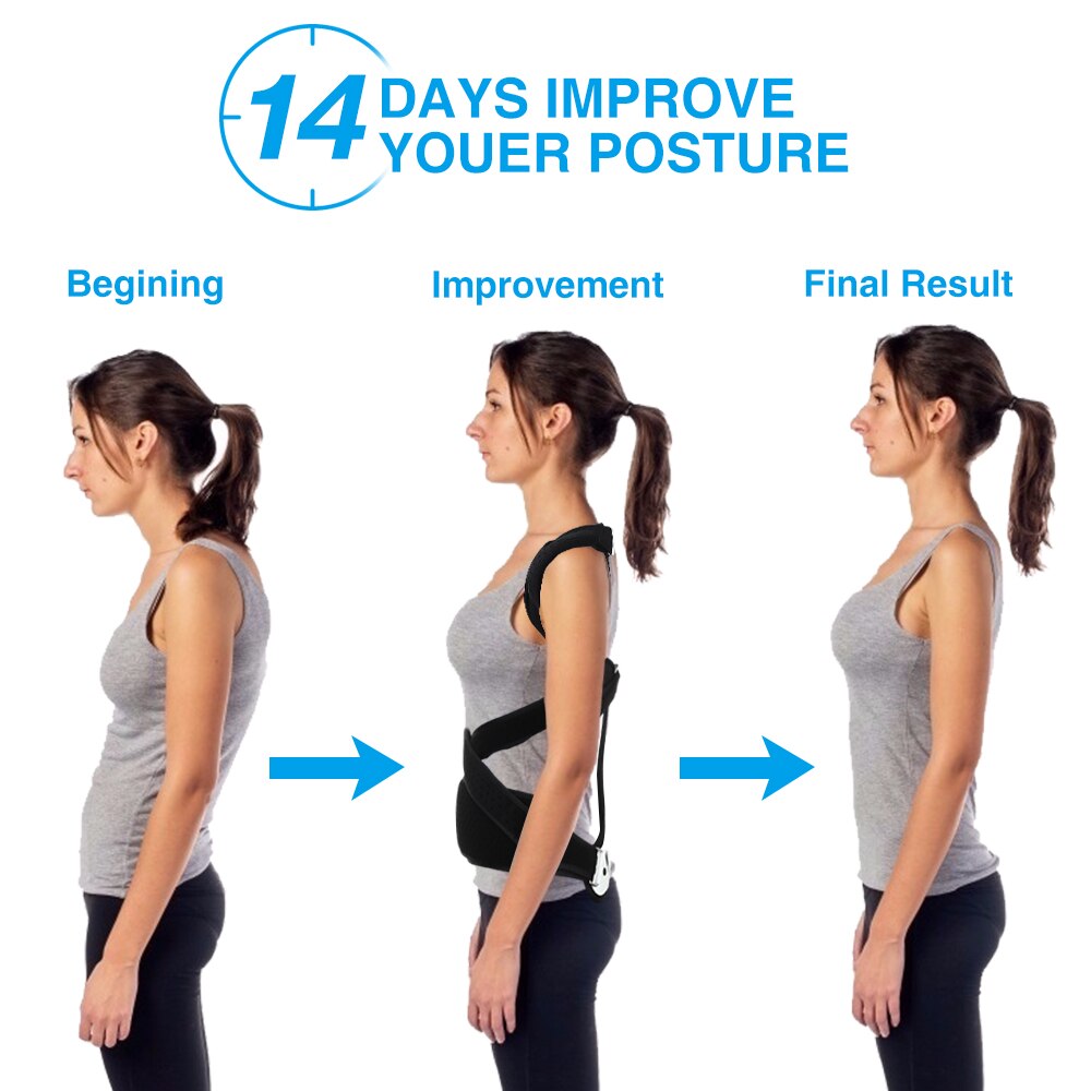 Penyangga Postur Tulang Belaka - Posture Corrector Back Brace ulasan dan harga