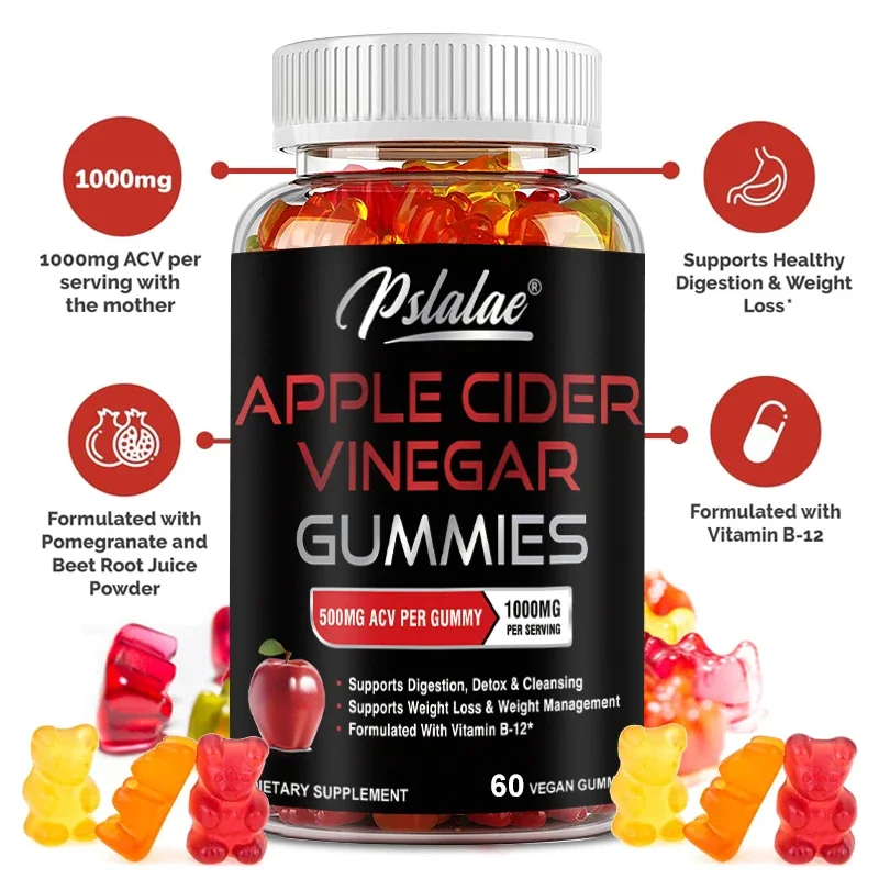 Permen Jeli Cuka Apel - Pengat - Health Wellness Gummies ulasan dan harga