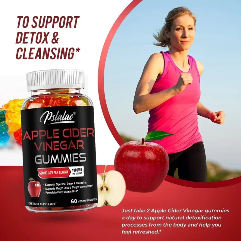Permen Jeli Cuka Apel - Pengat - Health Wellness Gummies ulasan dan harga