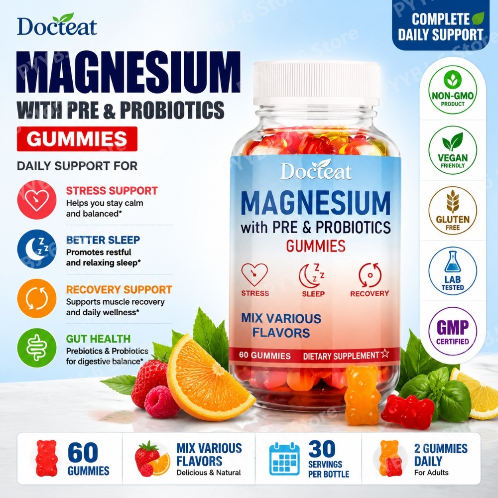 Permen Kunyah Magnesium dengan - Health Wellness Gummies ulasan dan harga