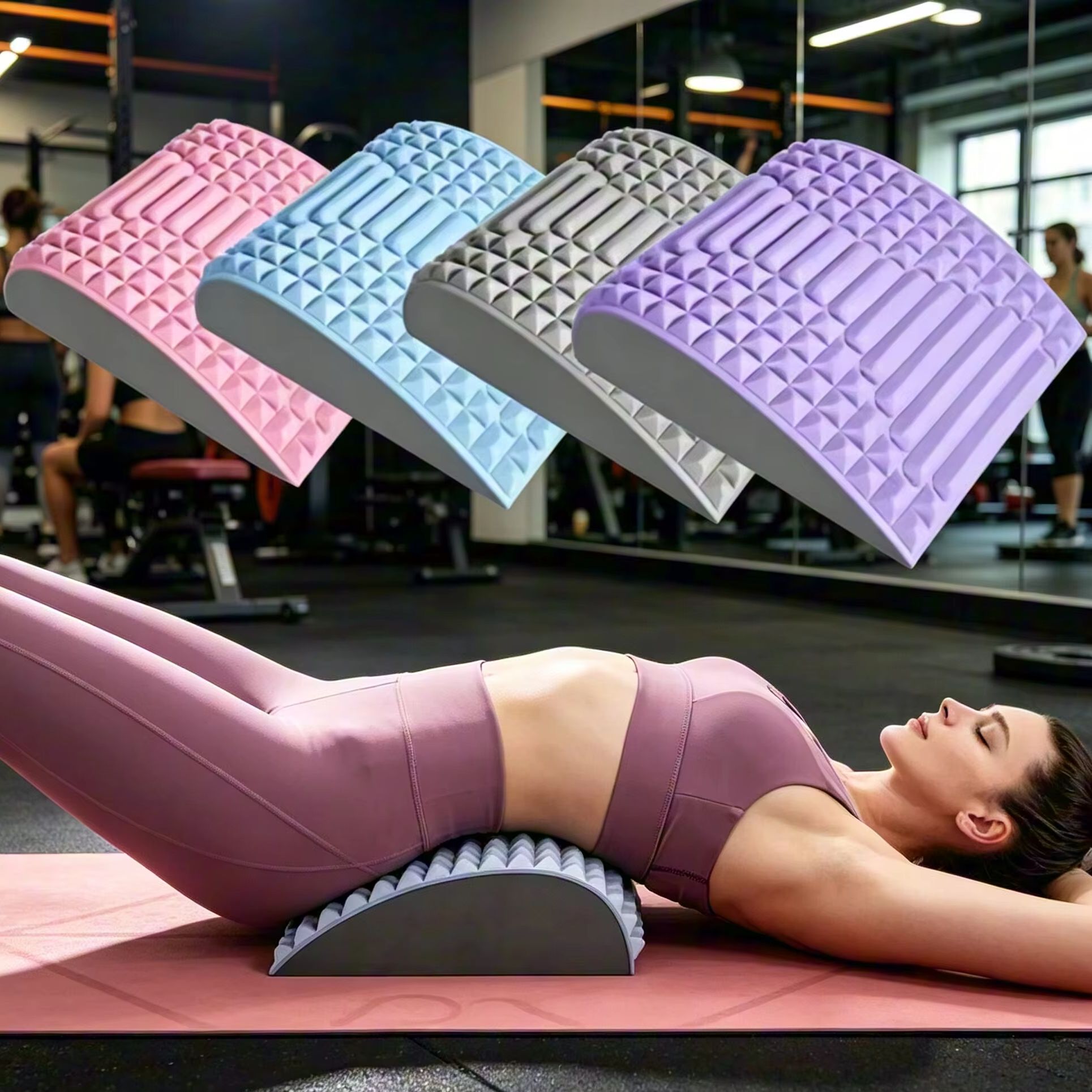 Bantal Peregang Punggung Pijat - Posture Corrector Back Brace ulasan dan harga