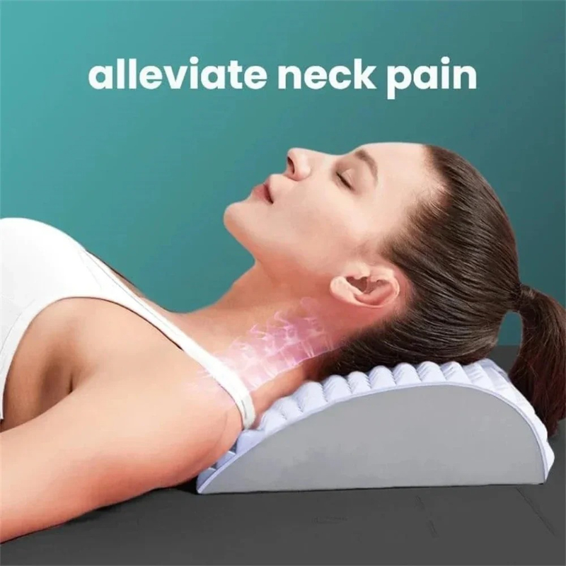 Bantal Peregang Punggung Pijat - Posture Corrector Back Brace ulasan dan harga
