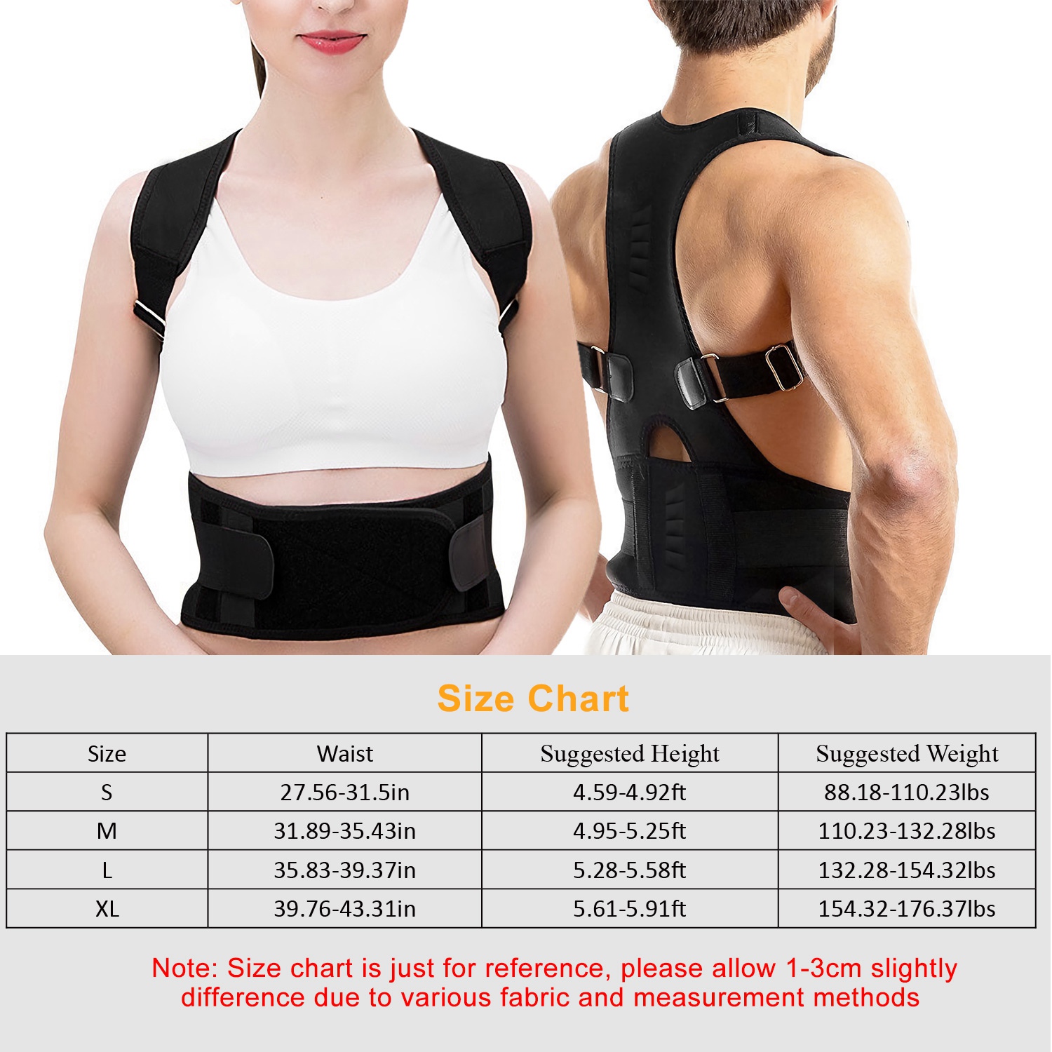 Korset Penyangga Punggung Penu - Posture Corrector Back Brace ulasan dan harga