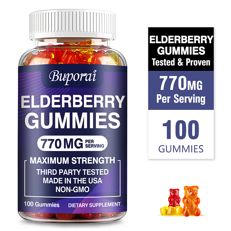 Permen Jeli Elderberry - Mengh - Health Wellness Gummies ulasan dan harga