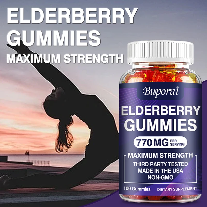 Permen Jeli Elderberry - Mengh - Health Wellness Gummies ulasan dan harga