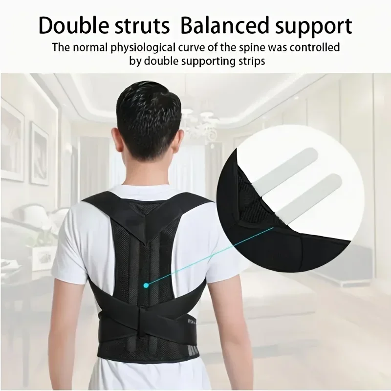 Penyangga Postur Punggung Atas - Posture Corrector Back Brace ulasan dan harga
