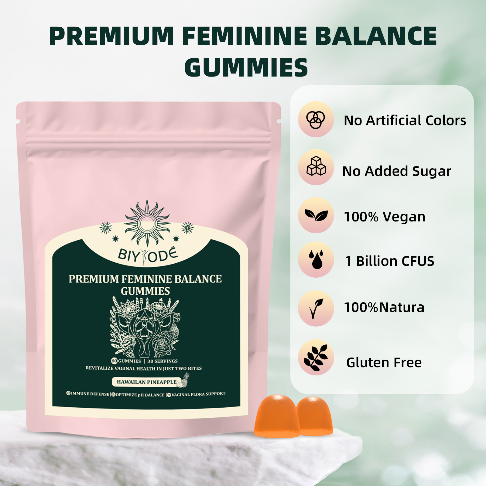 Gummies Keseimbangan Feminin P - Health Wellness Gummies ulasan dan harga